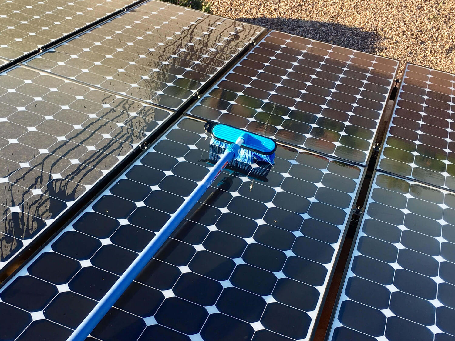 Clean Solar Panels 9